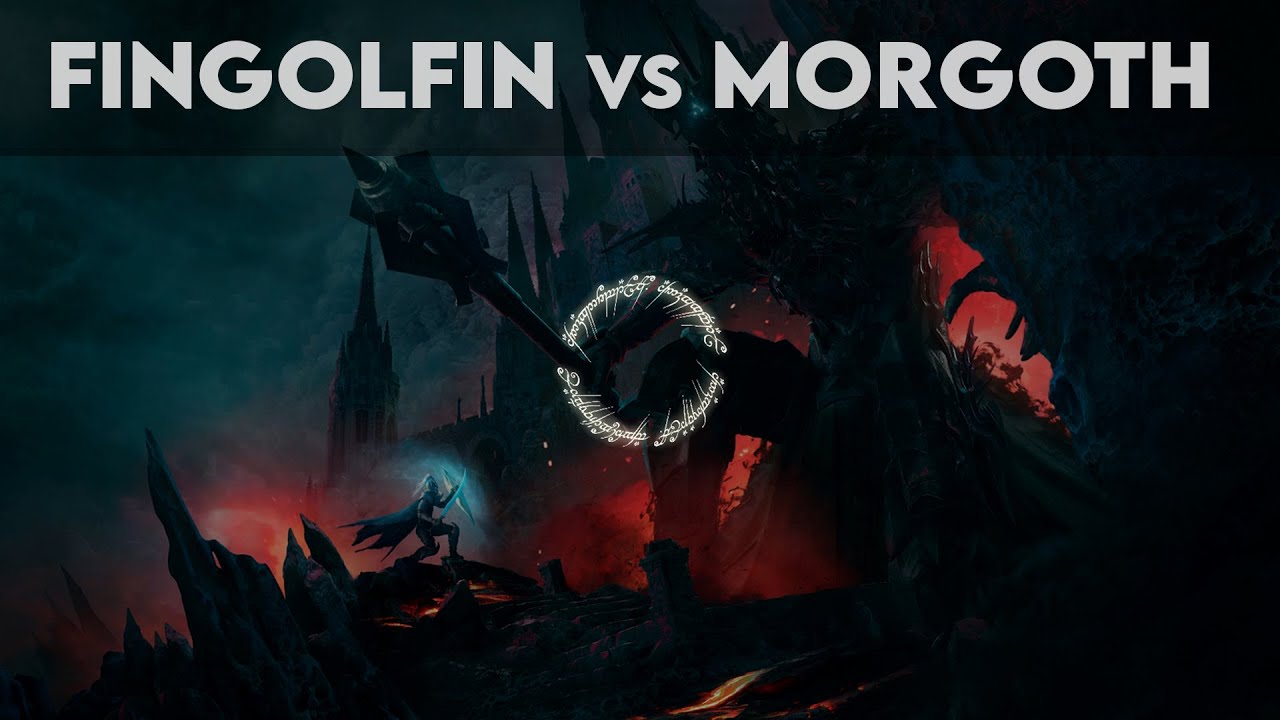 The Silmarillion Excerpt - Fingolfin vs Morgoth || Voice Over