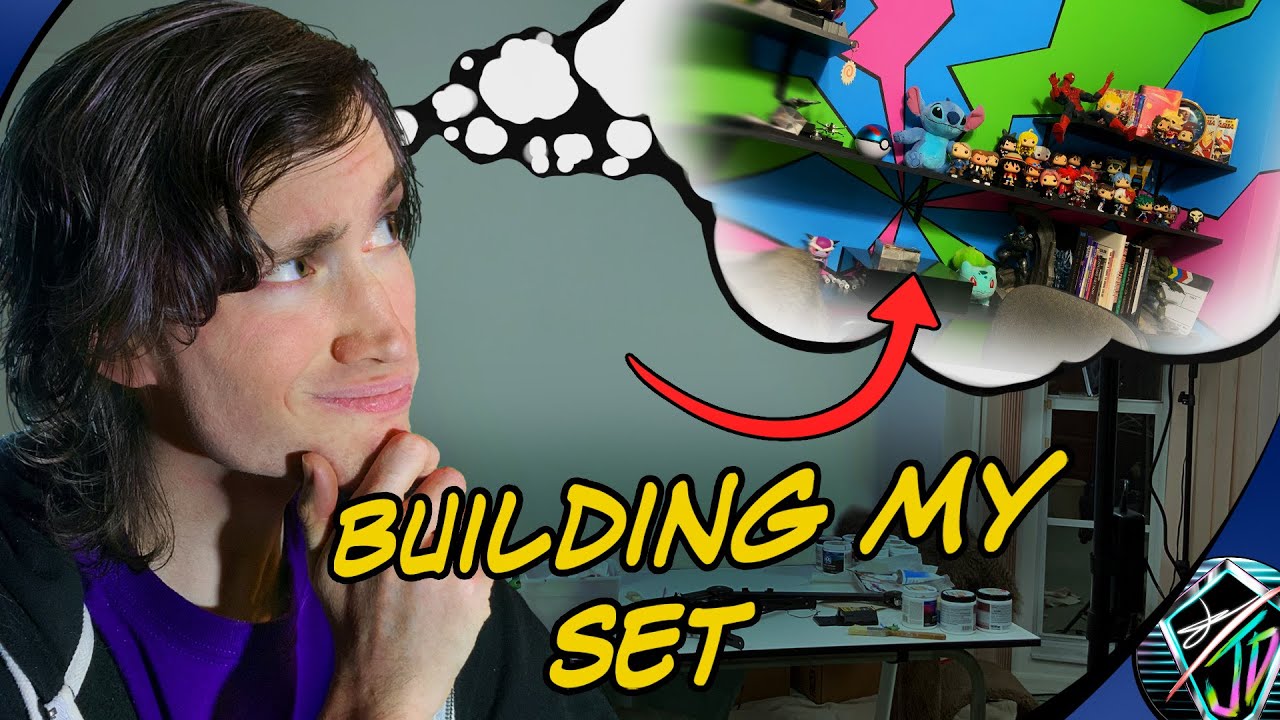 Building A YouTube Art Studio | Tour & Speed-build