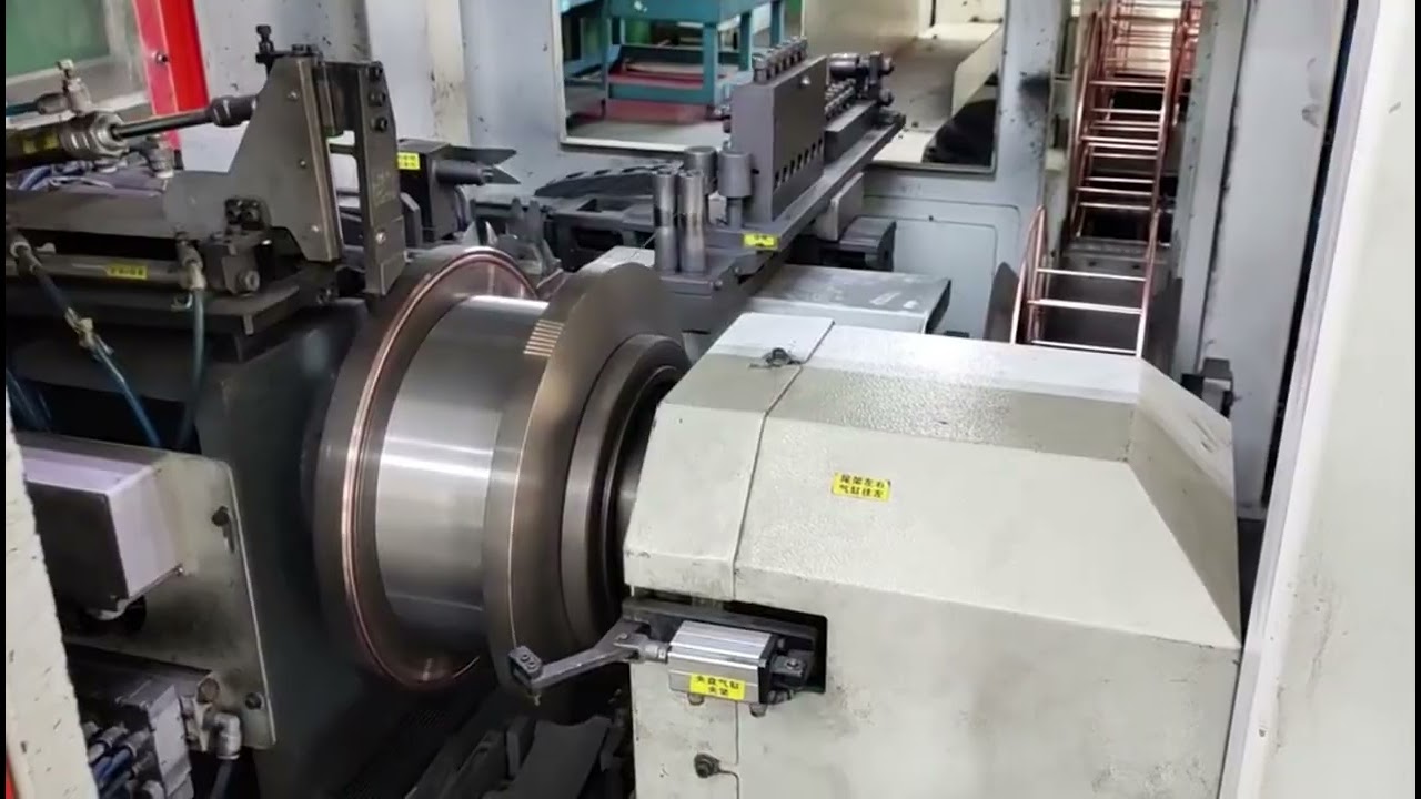 Automatic Metal basket welding wire respooling machine
