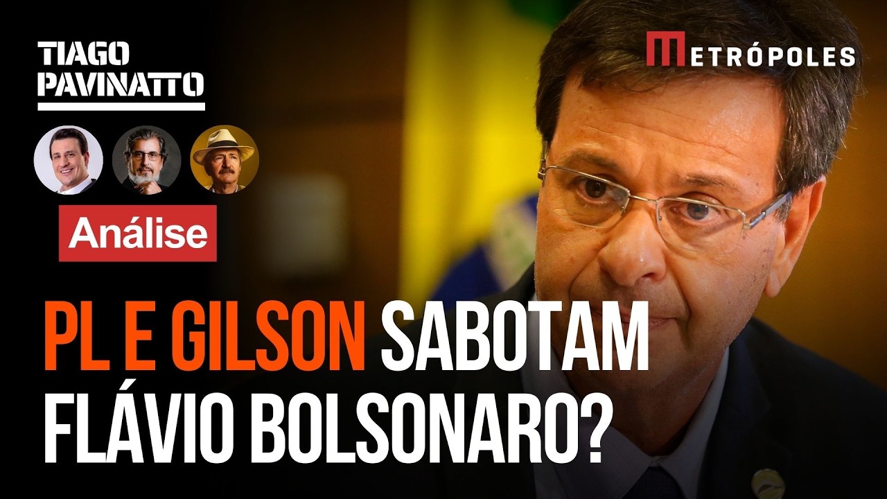 Gilson Machado e PL complicam situação de Flávio e Michelle Bolsonaro I Pavio Curto