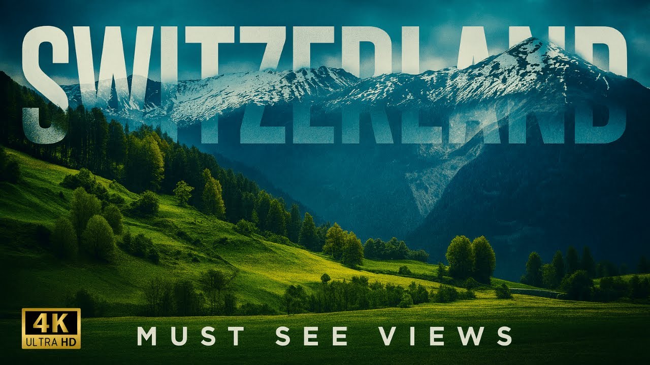 Switzerland in 4K 60FPS ( Ultra HD )
