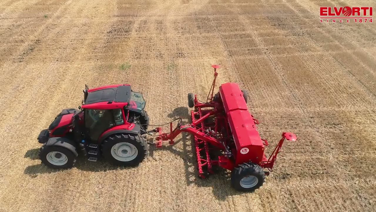 Mechanische Direktsaatmaschine Alfa 4 NoTill für Direktsaat #deutsch