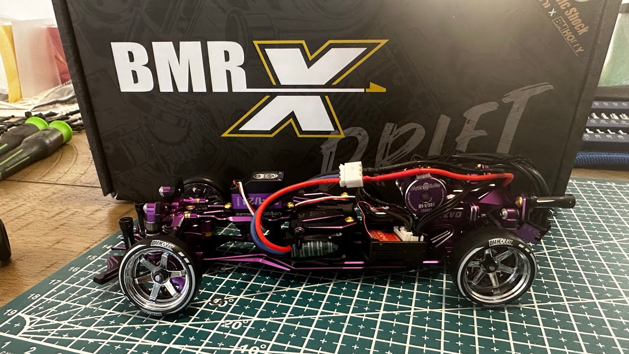 BmR-x pro evo2 unbox and drive ! Pros and cons !By Driftaholics Rc