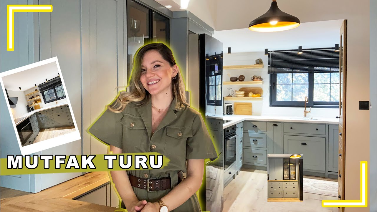 Yeni Ev Mutfak Turu 🏠 Dolap içi düzeni - Tuğçe Sarıcaoğlu