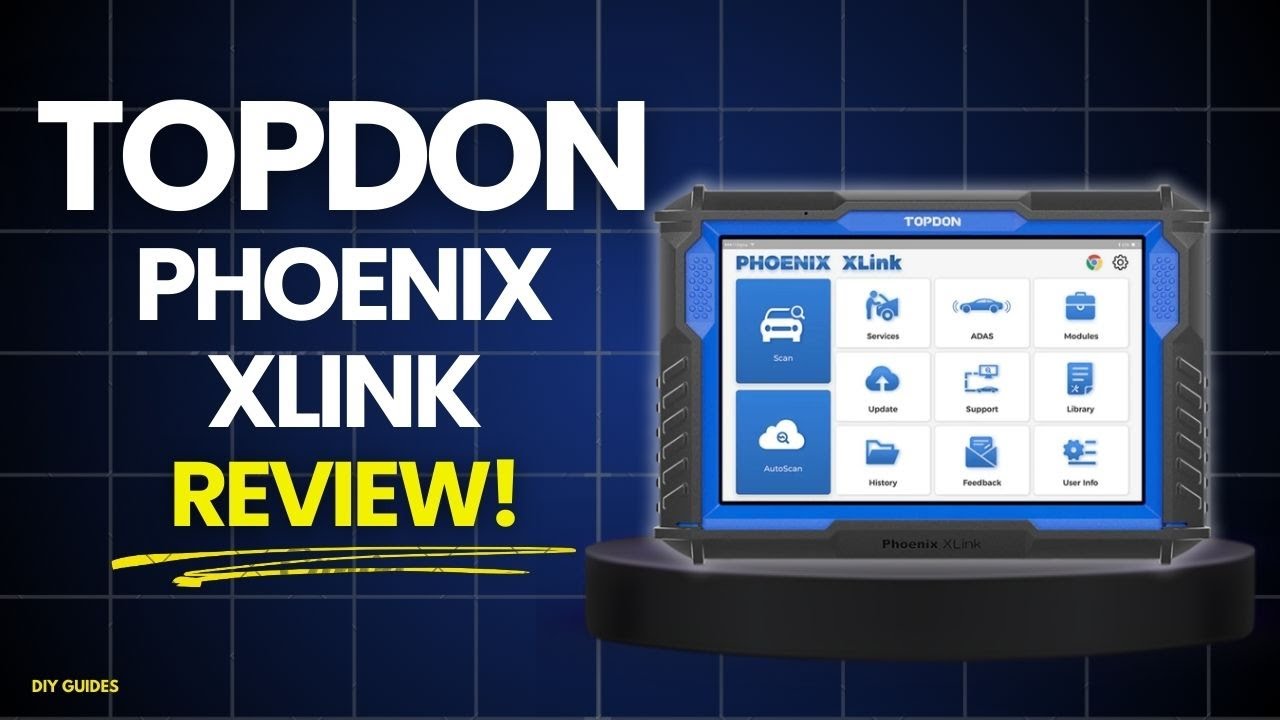 TOPDON Phoenix XLink: Это лучший диагностический сканер для автомехаников?