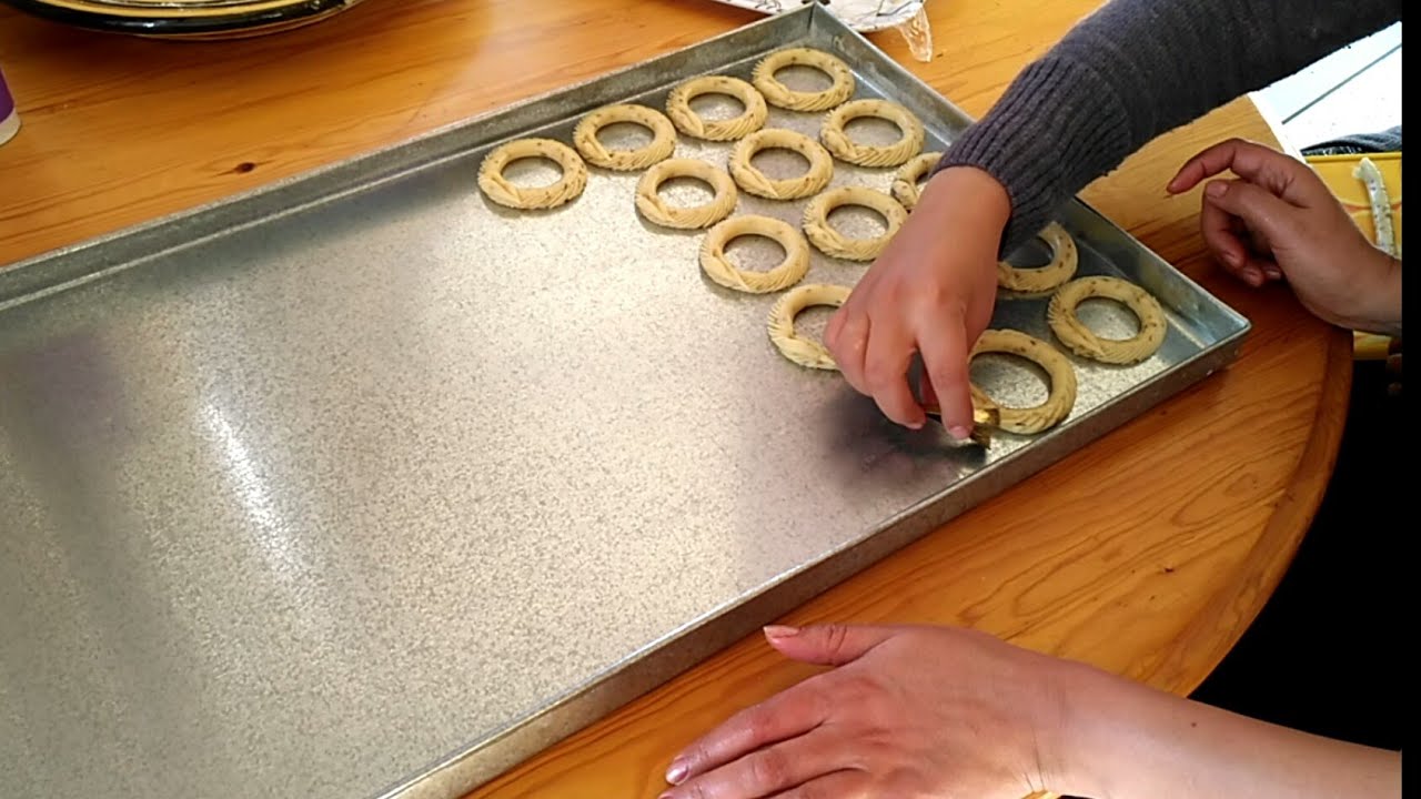 الكعك المسفيوي  بمذاق اروع و طريقة سهلة و بشكل مختلف