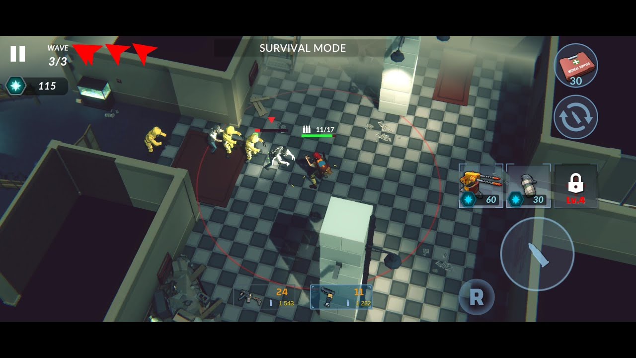 Area-Z (by RisingWings) - action game for Android - gameplay.