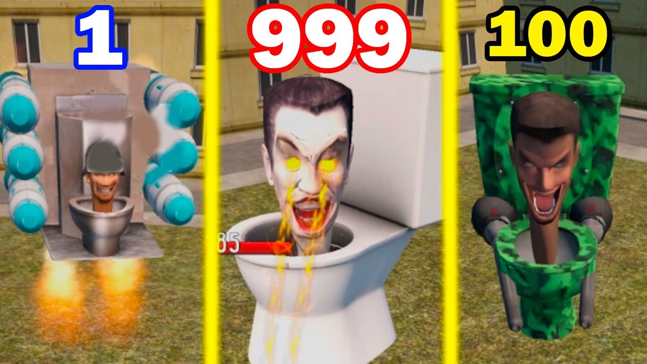 СКИБИДИ ТУАЛЕТ ФАЙТ! ПОБЕДИЛ G-MAN! - Skibidi Toilet Toilet Fight