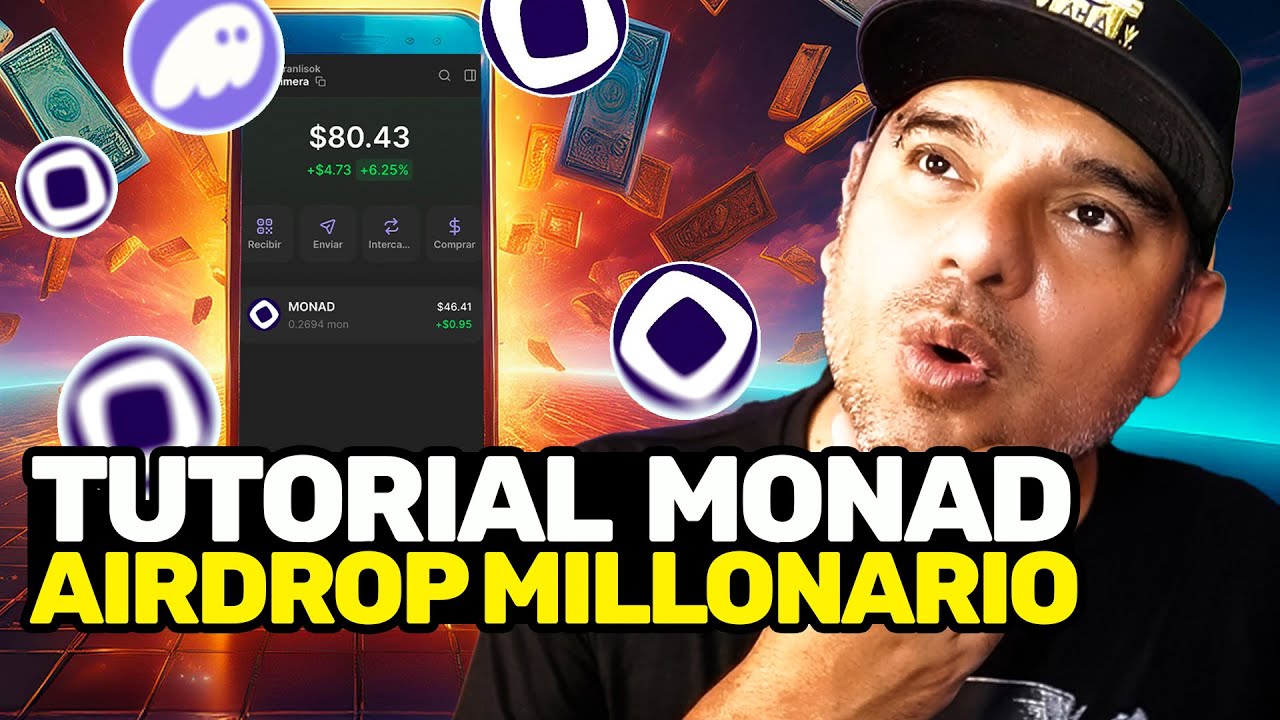 NUEVO AIRDROP GRATIS MILLONARIO | GUIA PASO A PASO MONAD Y  PHANTOM 2025