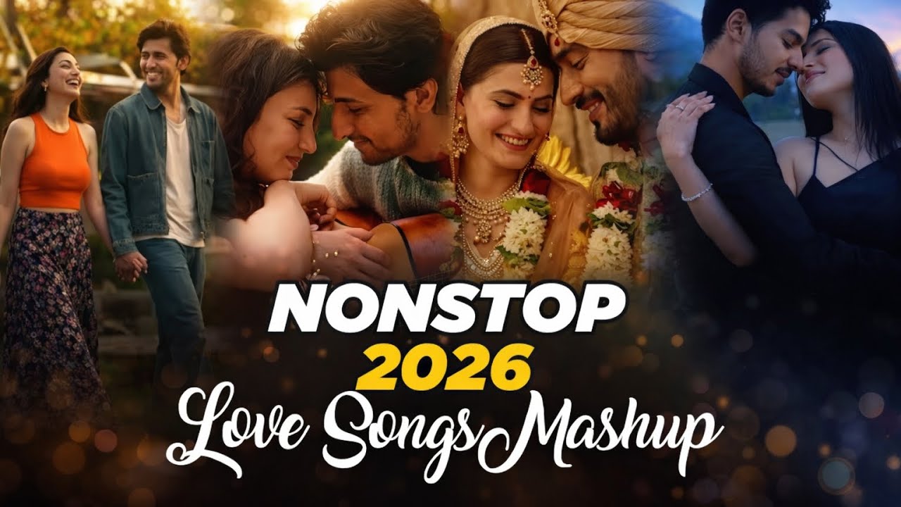 Nonstop Love Songs Mashup 2026 ❤️ Best Romantic Songs Collection | Bollywood Love Mashup