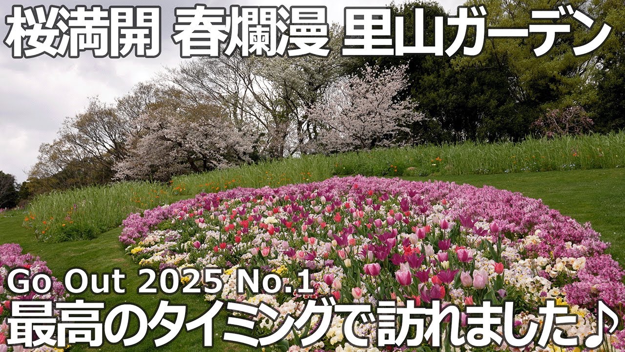 【おでかけ 2025 No.1】里山ガーデンフェスタ2025春を満喫してきました♪ | 愛犬とのお散歩にお勧め！