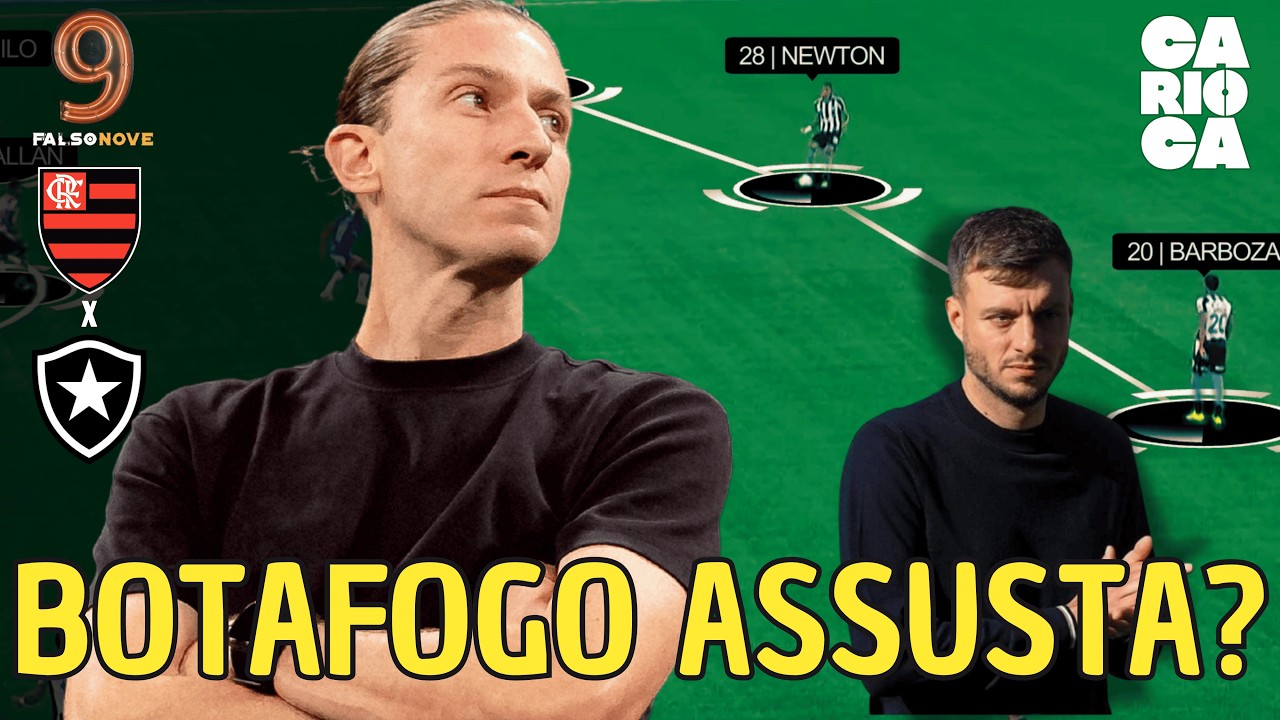 FLAMENGO x BOTAFOGO: TUDO OU NADA NO CARIOCA! COMO O TIME DE ANSELMI PODE COMPLICAR FILIPE LUÍS
