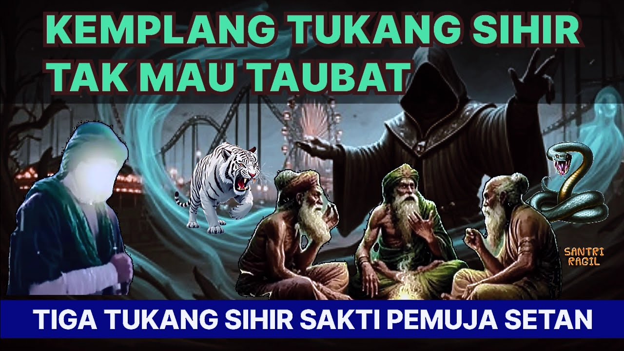 KEMPLANG TUKANG SIHIR YANG TAK MAU TAUBAT‼️#sihir #viralvideo 