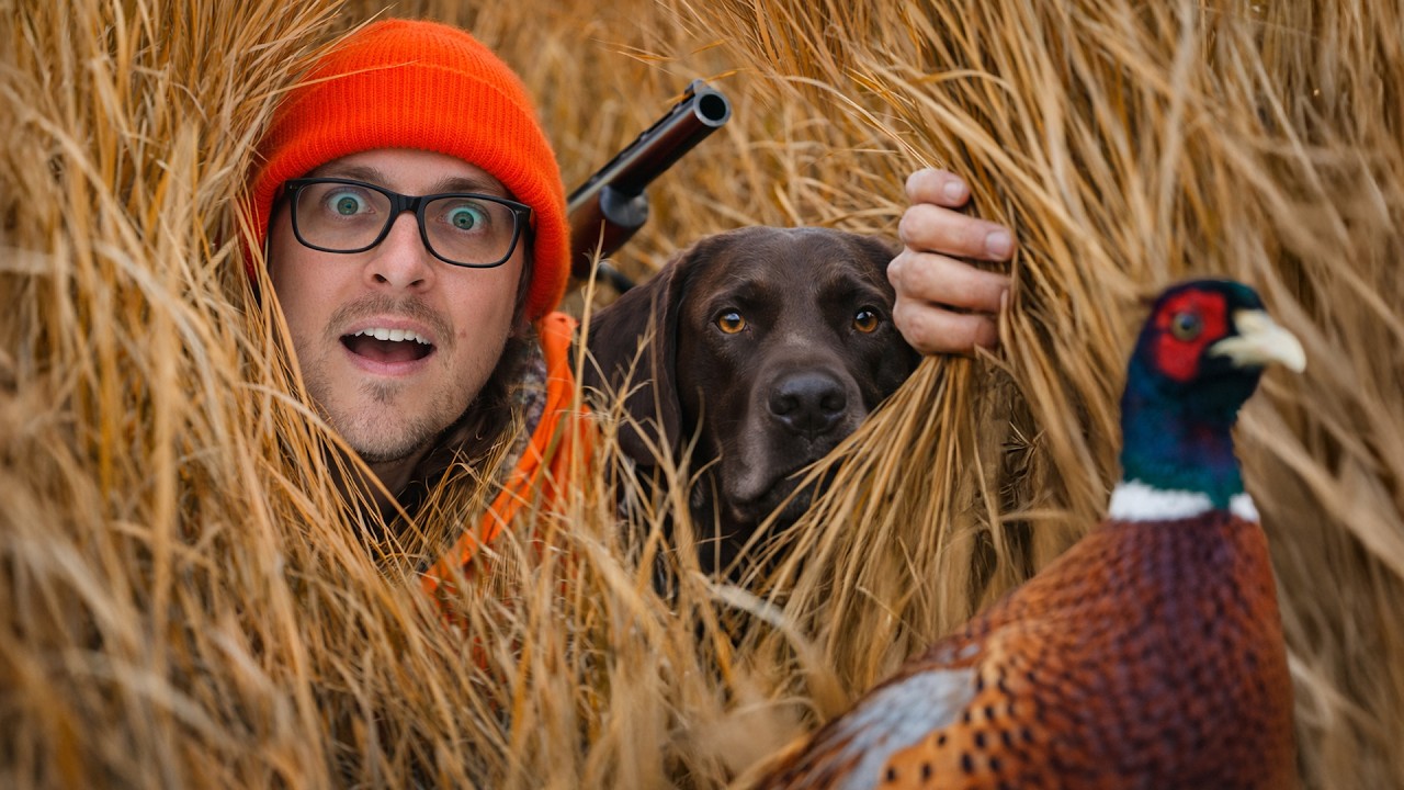 Охота на крайне редких диких птиц на канадской границе.