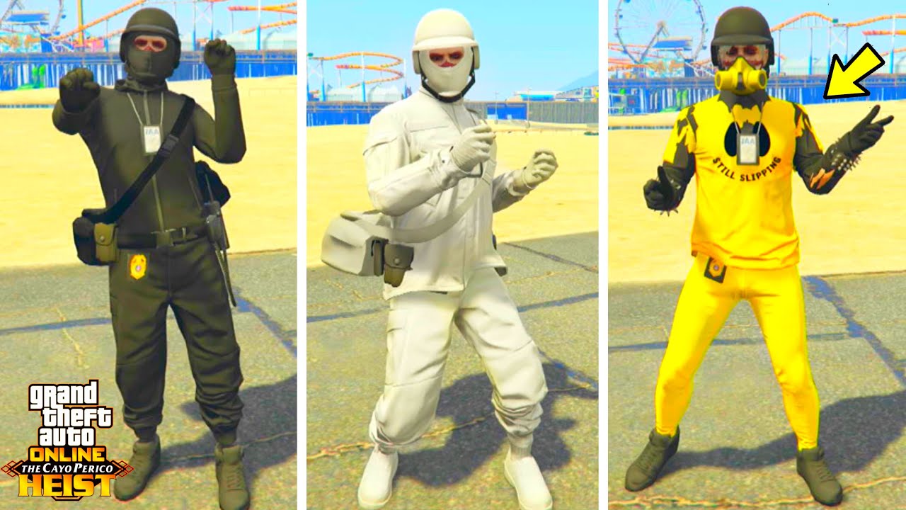 Best GTA 5 Cayo Perico Clothing Glitches! - Top 3 Modded Clothing Glitches After Patch 1.53