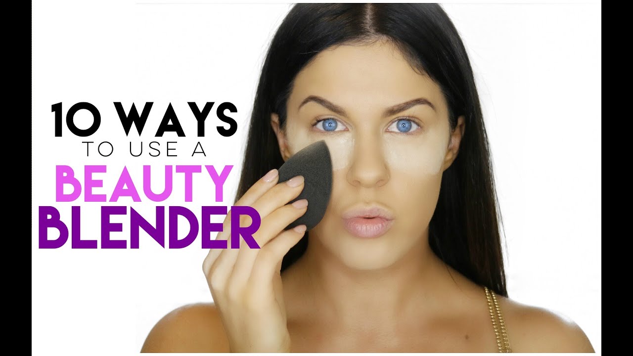 10 WAYS TO USE A BEAUTY BLENDER | BEAUTY BLENDER HACKS!!