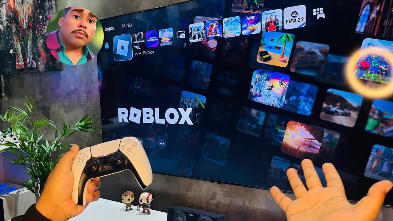 Jogando ROBLOX no PS5 pela primeira vez 🤯