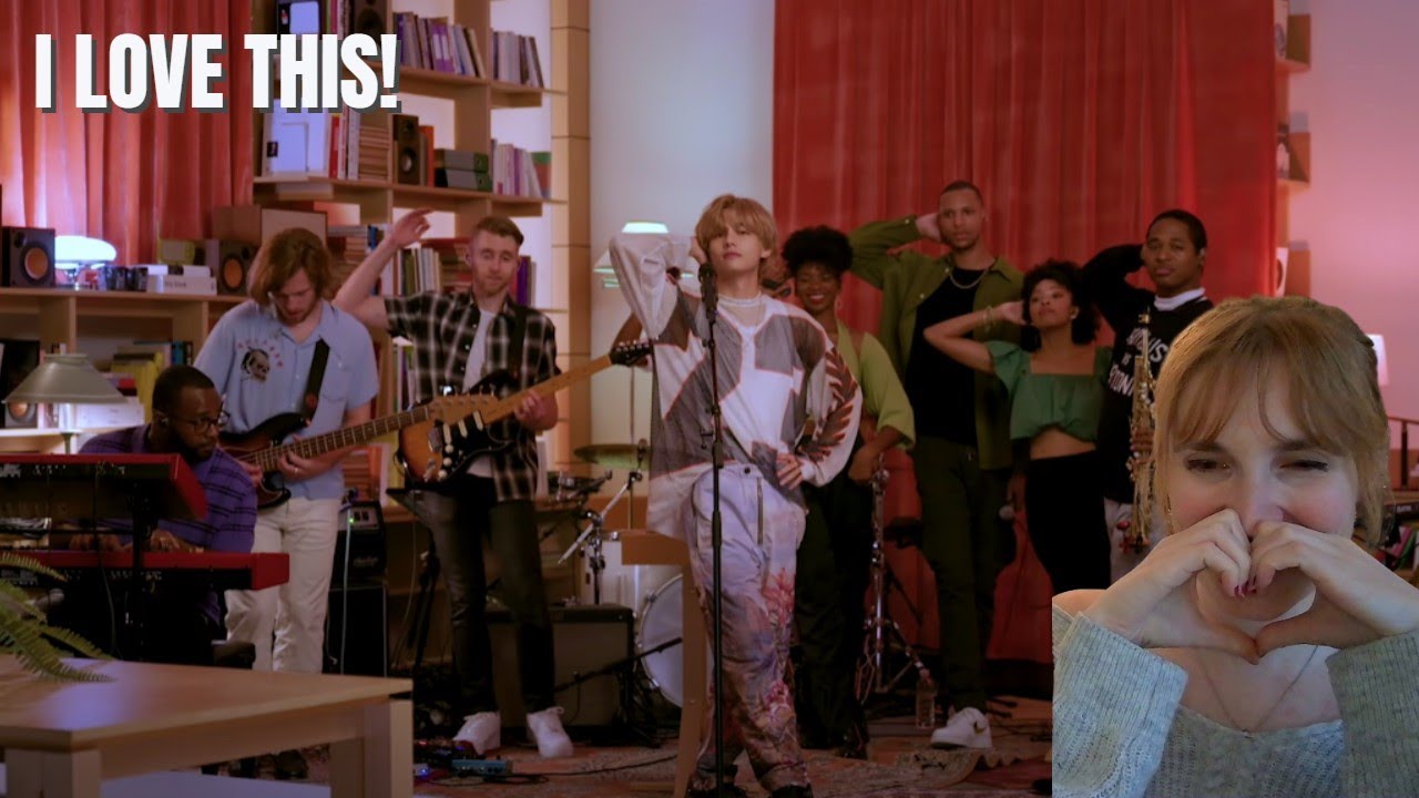 BTS V : Tiny Desk Korea REACTION!!