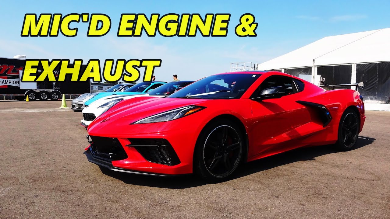 C8 Corvette Mic'd Engine & Exhaust: Which Sounds Better?