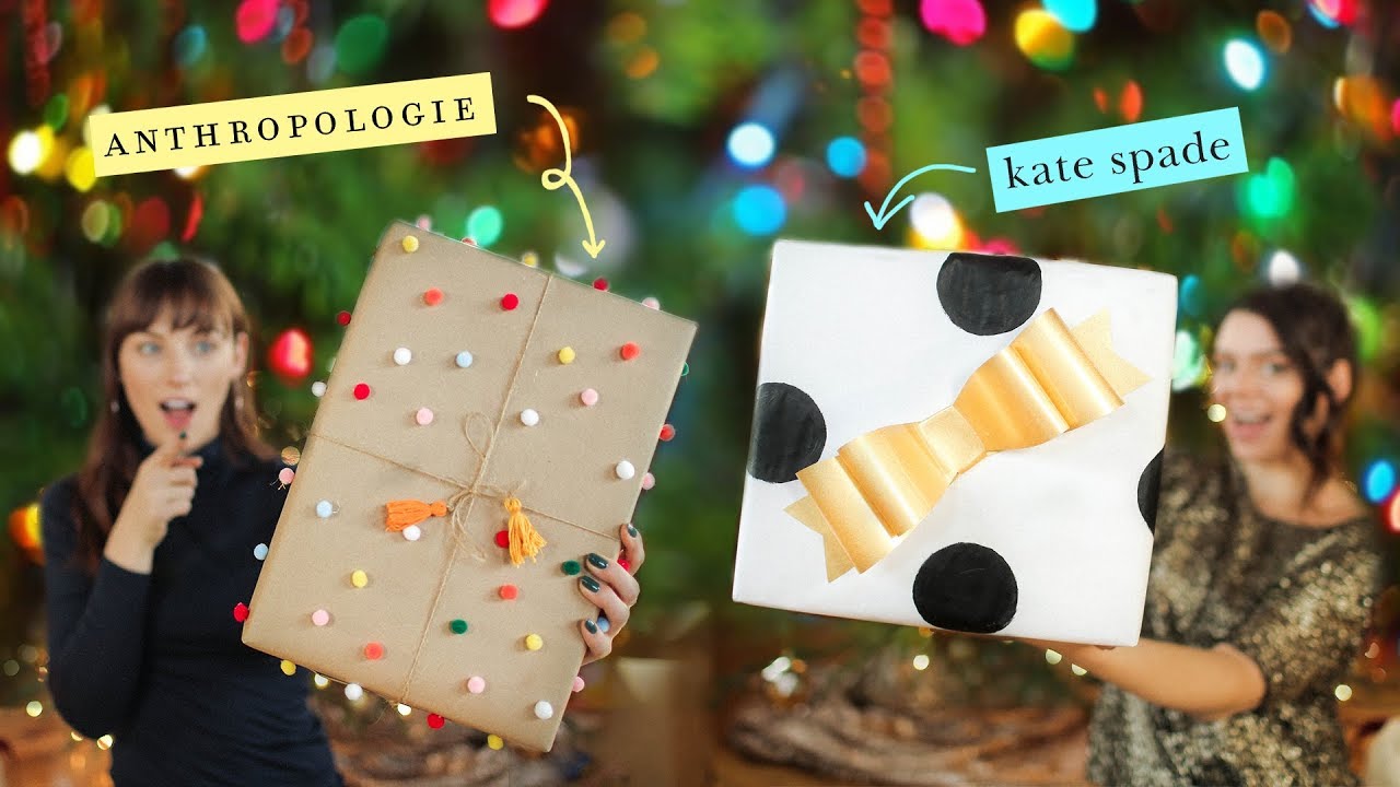 GIFT WRAPPING INSPIRED BY YOUR FAVOURITE STORES?!