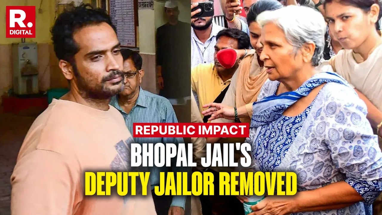 Twisha Case LIVE: Bhopal Jail Deputy Jailor Removed Over VVIP Treatment To Giribala |Republic Impact