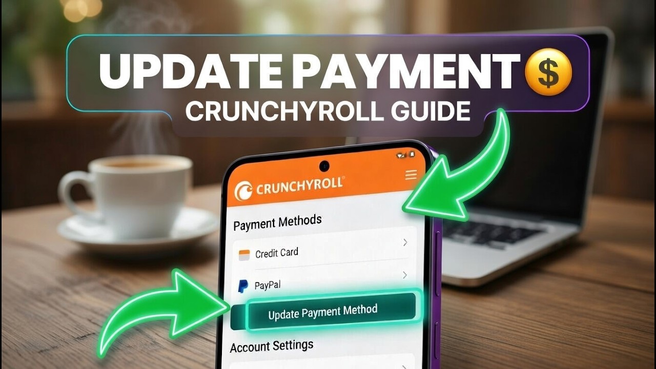 How To Update Payment Method On Crunchyroll 💳 (Step-by-Step Guide)