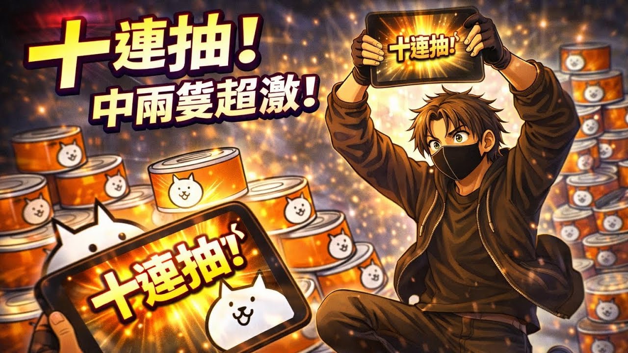 抽超激貓咪季，中兩隻新的超激，運氣簡直太好！