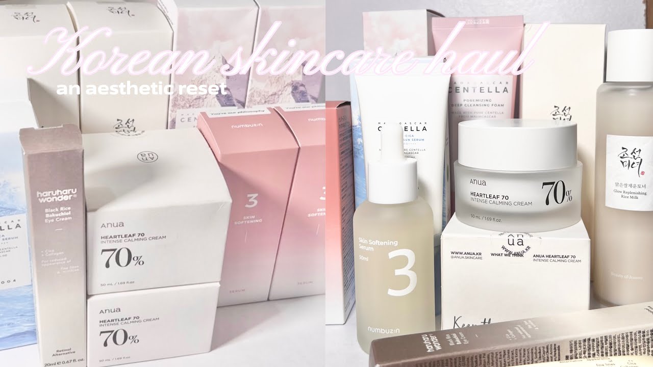 Korean Skincare Haul | K-Beauty Unboxing ft. Beauty of Joseon, Skin1004, Anua + More