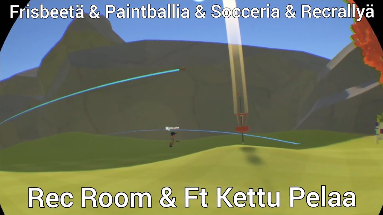 Frisbeet&auml; & Paintballia & Socceria & Rec Rally&auml; - Rec Room - Ft Kettu Pelaa