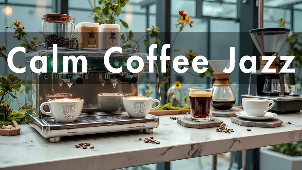 Calm Coffee Jazz ☕ Smooth Jazz & Bossa Nova Instrumental for Study, Work, and Deep Focus
