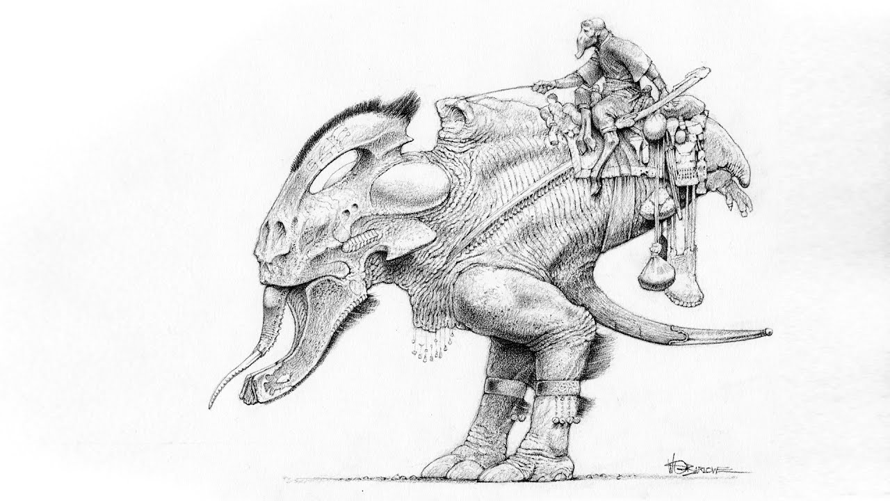 Designing and Rendering Fantasy Characters in Pencil with Wayne Barlowe