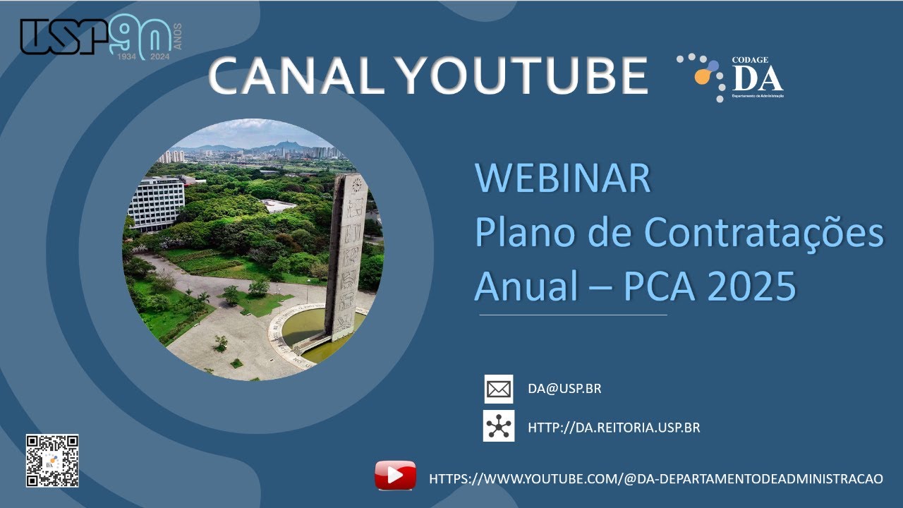 Webinar - Plano de Contratações Anual - PCA 2025