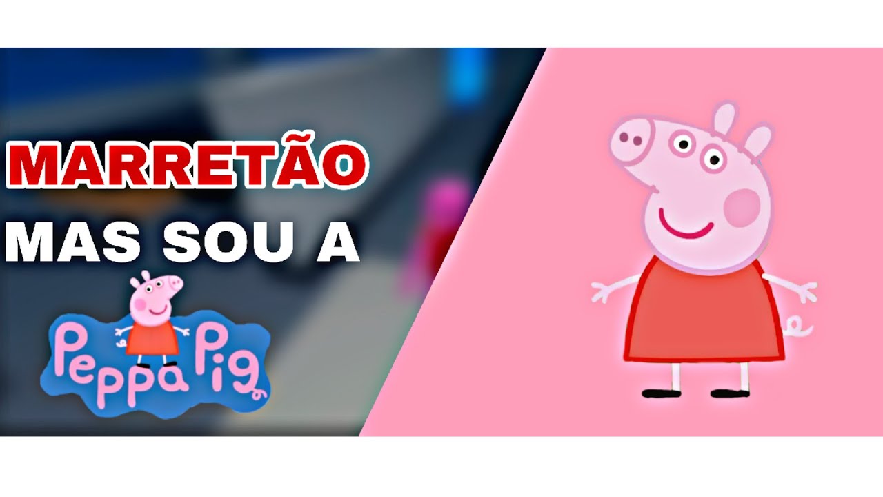 MARRETÃO mas eu sou a PEPPA PIG!! (Flee the Facility) |Roblox
