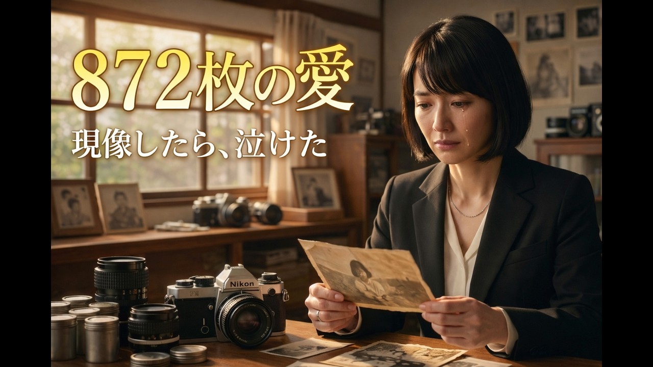「父が一度も現像しなかった27本のフィルム…現像したら泣けた」 遺品整理で知った不器用な愛に、47歳の私が東京を捨てて写真館を継いだ理由
