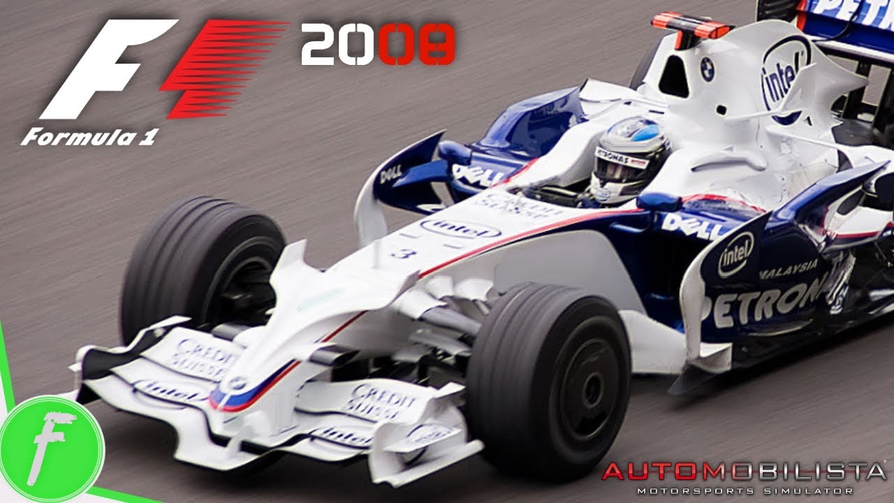 F1 2008 BMW Sauber Belgium Automobilista Gameplay HD (PC) | NO COMMENTARY