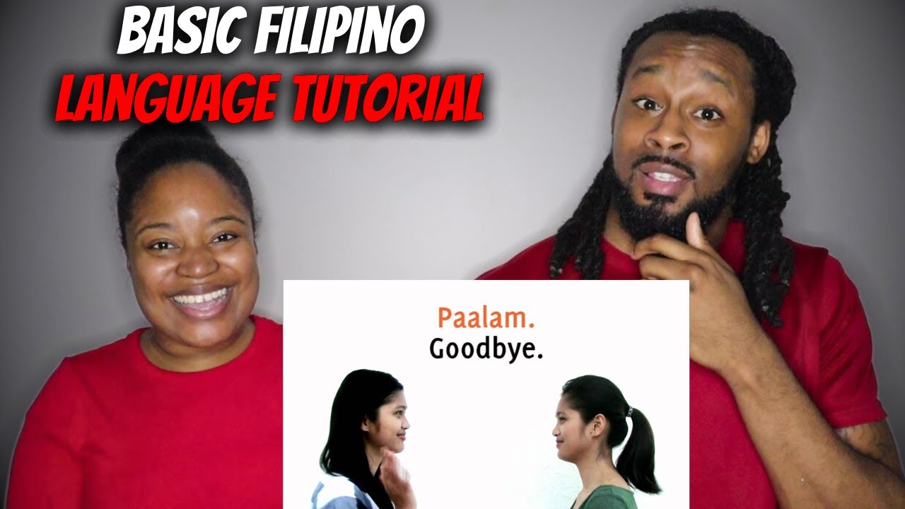 🇵🇭 HOW FAST CAN WE LEARN TAGALOG? American Couple Learn Filipino Language! | The Demouchets REACT