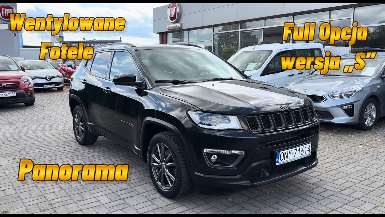 Jeep Compass S 1.3 150 KM (2021) &ndash; serwisowany od nowości w ASO | pełna prezentacja | GP Nysa