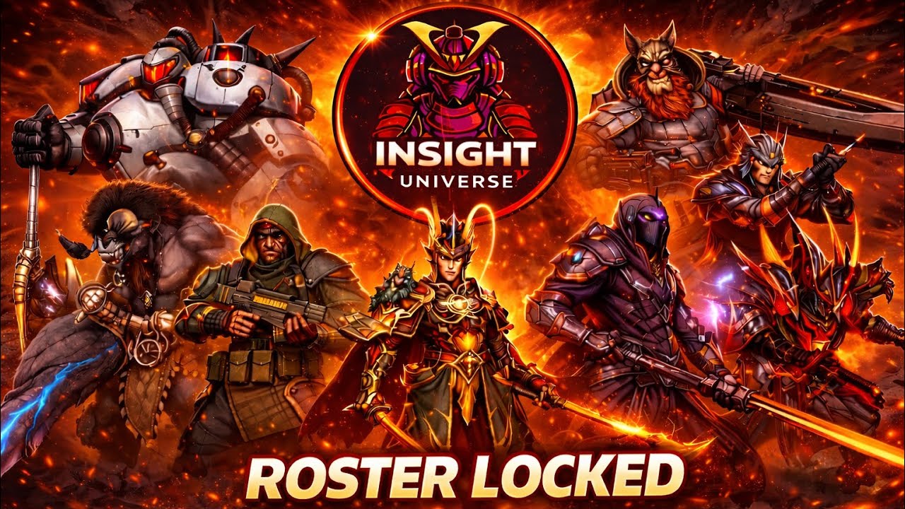 Roster Locked 🔒 | Eternal Evolution | Powered by Insight Sounds