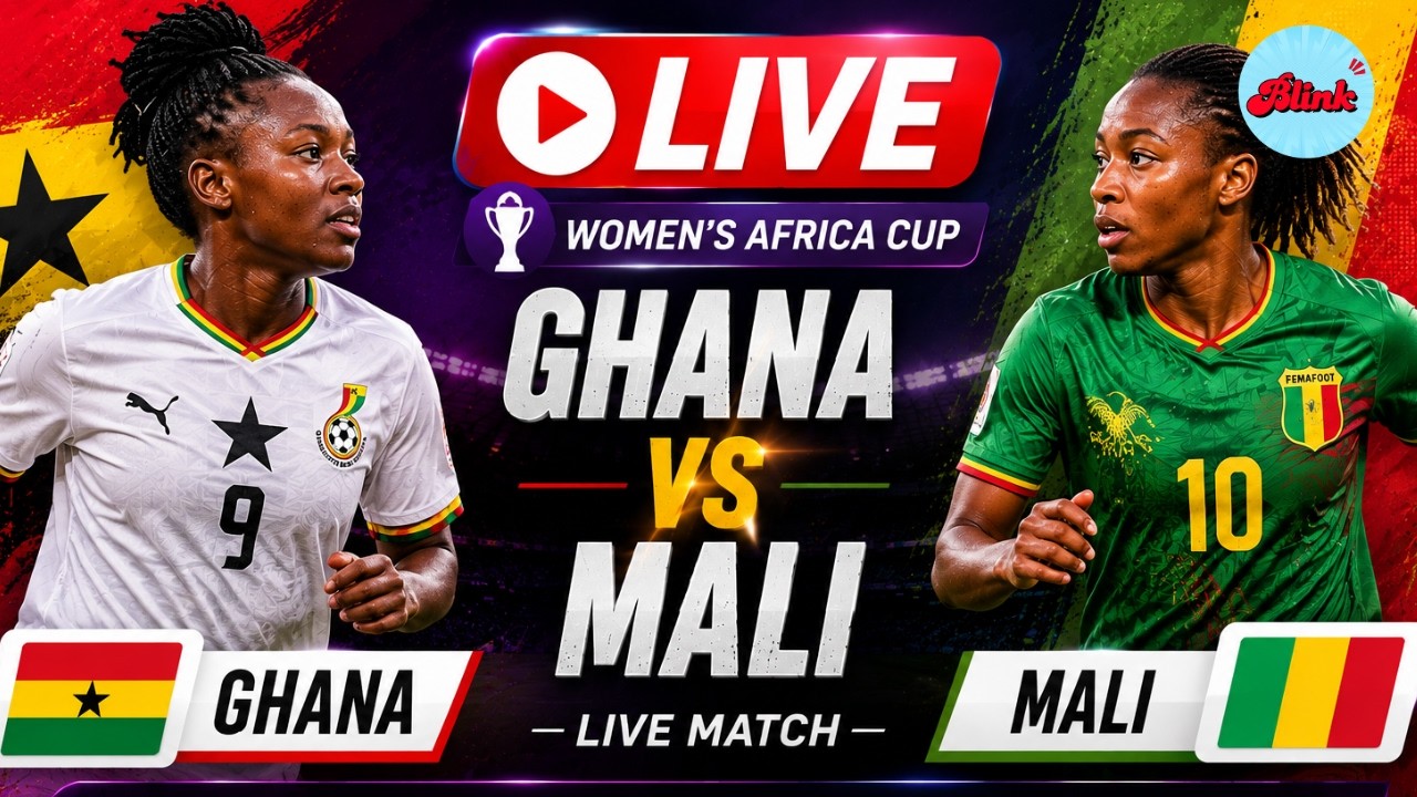 Watch Women's Africa Cup of Nation LIVE: GHANA VS MALI