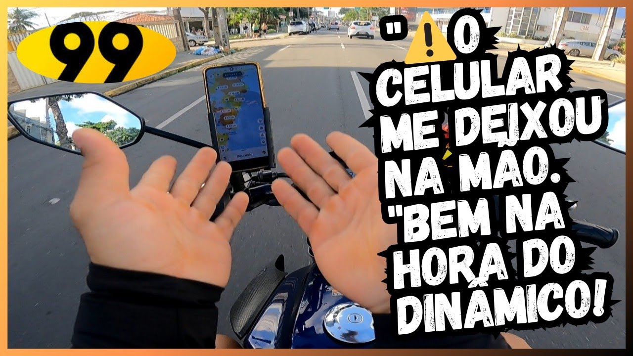 VOCÊ NÃO VAI ACREDITAR NO QUE ACONTECEU NA  HORA  DO DINÂMICO DA 99MOTO #99moto #ubermoto