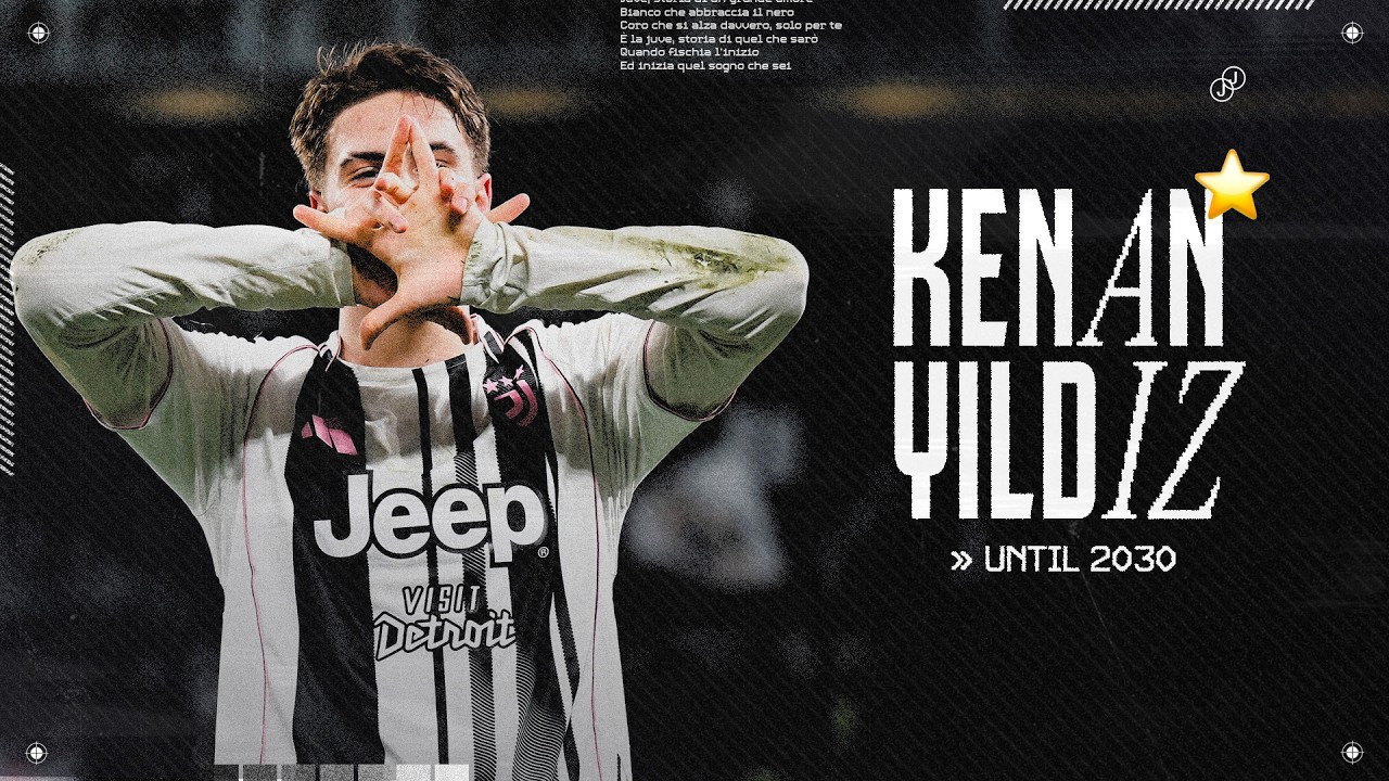 KENAN YILDIZ IS HERE TO STAY ⭐️ | ALL GOALS WITH JUVENTUS