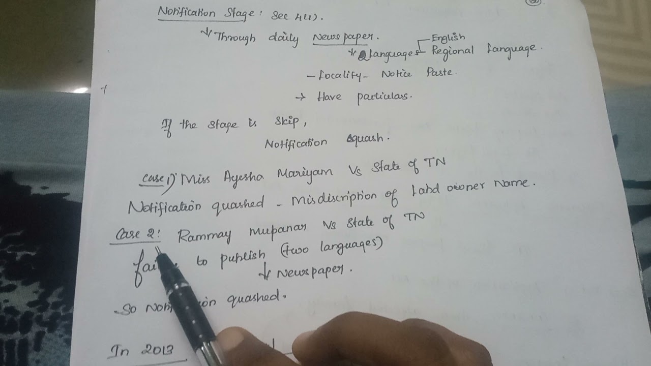 Land Acquisition Act 2013