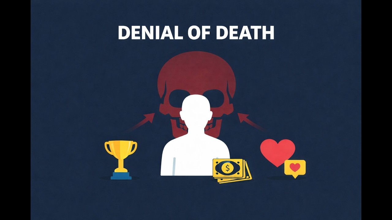 You’re Escaping Mortality | The Denial of Death Book Summary