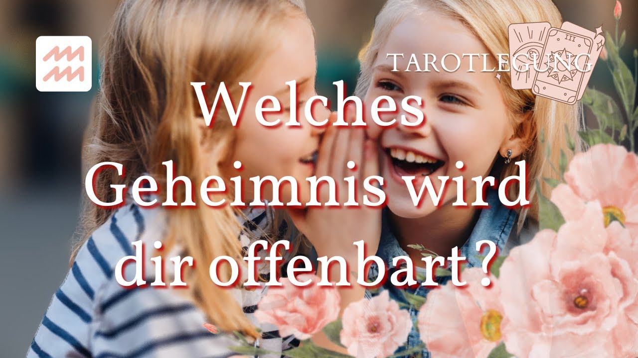♒ Wassermann - Welches Geheimnis wird dir bald offenbart? ✨TAROTREADING✨ zeitlos #tarot #orakel