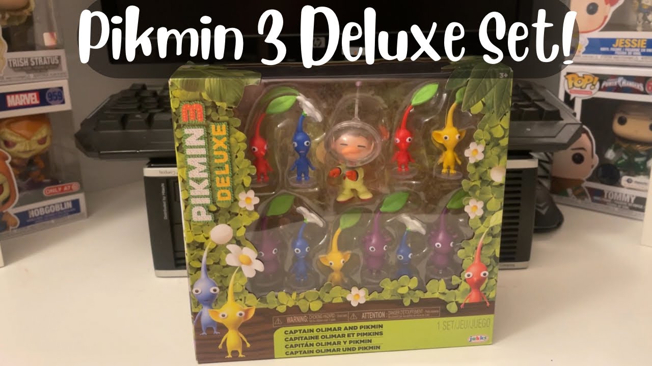 Pikmin 3 Deluxe Figurine Set Unboxing!