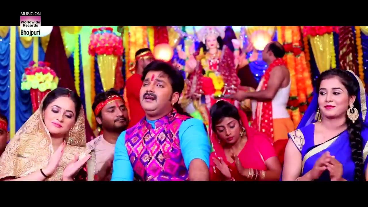 मैं के आरती उतारो रे मंगल गीत गाओ री 🙏💯👑 पवन सिंह सिंगर 💯#love #bhojpuri #facts #music #song 