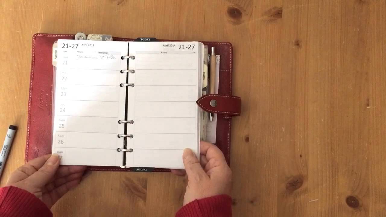 Filofax Malden Personal [en français]