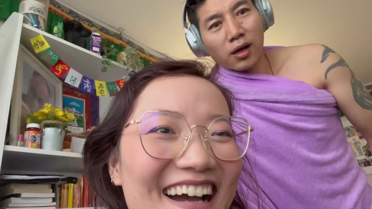 Episode 19: TALKING ONLY IN FRENCH TO MY HUSBAND **TIBETAN VLOGGER** Funny Vlog