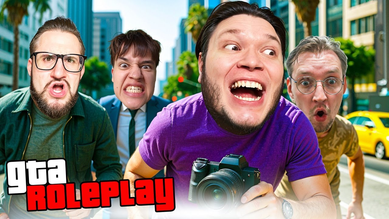 НАСТОЯЩИЙ ЗА КАДР - СРЫВ СЪЕМОК, ВАНЯ НИЩИЙ, ОЛЕГ ЗЛОЙ БЛИН в GTA 5 RP
