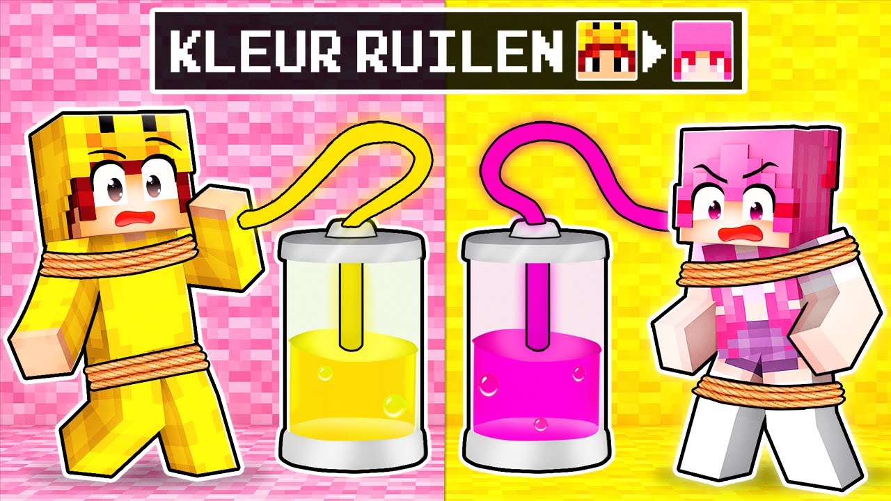 24 UUR Lang RUILEN Van KLEUR In Minecraft!